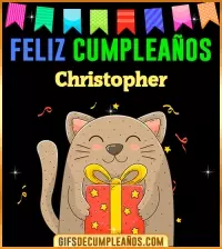GIF Feliz Cumpleaños Christopher